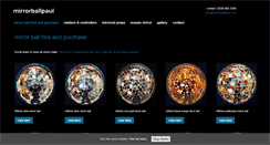 Desktop Screenshot of mirrorballpaul.com